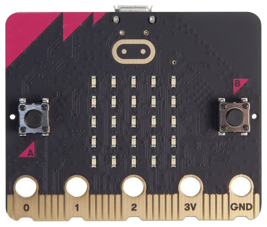 BBC Micro:Bit (MEFV22C) SBC Micro:Bit Club, V2.21, nRF52833