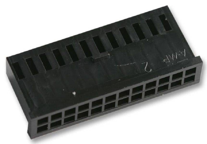 TE Connectivity (280515) Connector Housing, Socket, 24 Ways, 2.54 mm