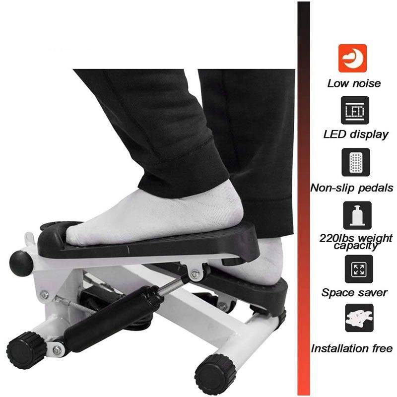 Multifunctional Steppers With Handle Bar And LCD Monitor 183101
