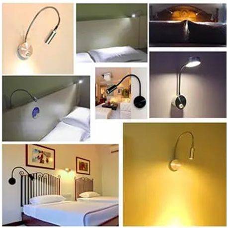 Aluminum Wall Sconce Lamp Create a Relaxing Reading Nook with the Modern Wall-Mounted LED Lamp