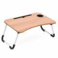 Multi-Functional Standing Laptop Table Stand - Brown
