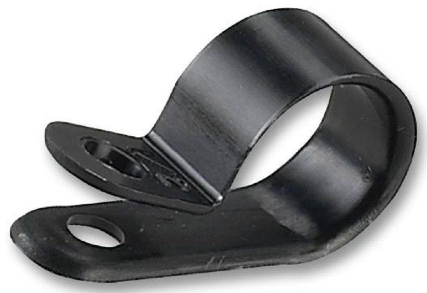 Panduit (CCS19-S8-C0) Fastener, P Clip, Screw Mount Cable Clamp, 4.8 mm