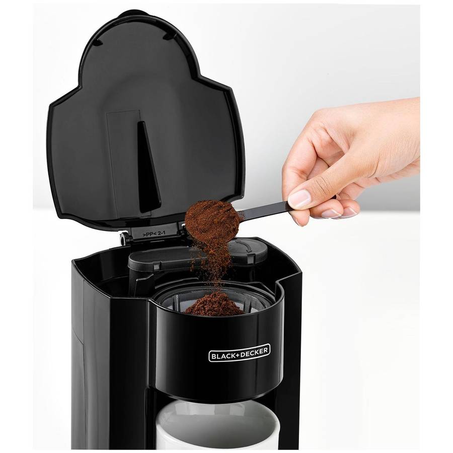 Black+Decker 350W 1 Cup Coffee Maker/ Coffee Machine with Coffee Mug