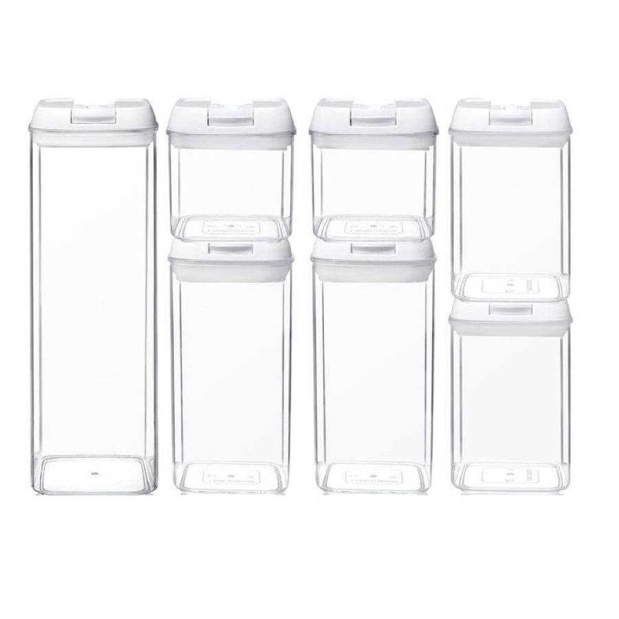 7 Pieces food storage containers set