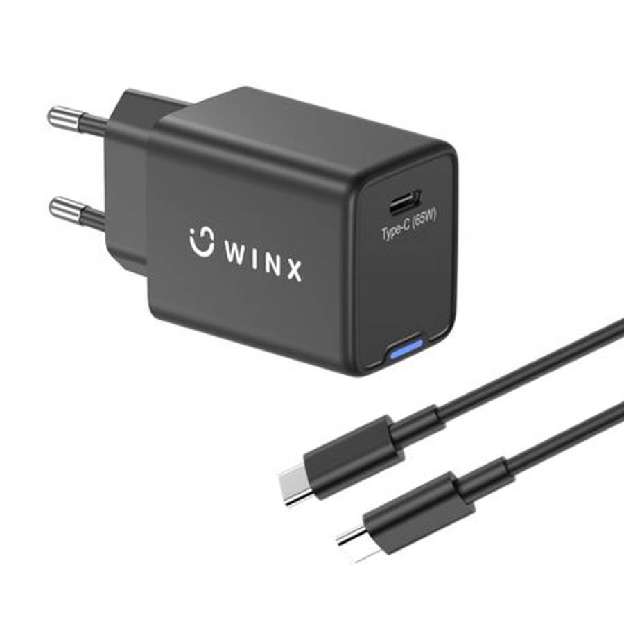 WINX - Power Pro Type-C 65W GaN Wall Charger - WINX - Power Pro Type-C 65W GaN Wall Charger