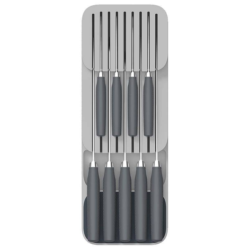 2 Tier Kitchen Knife Tray Organizer