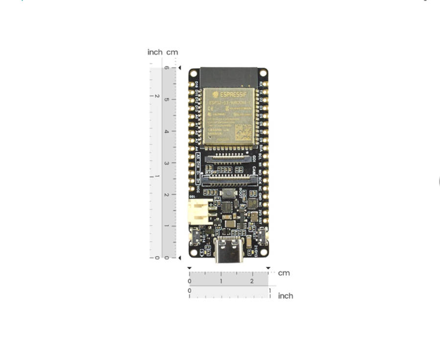 DFRobot (DFR0975) Development Board, ESP32-S3-WROOM-1-N16R8, Xtensa, LX7,