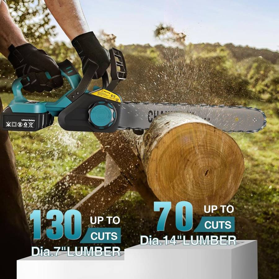 21V Cordless 16" Chain Saw
