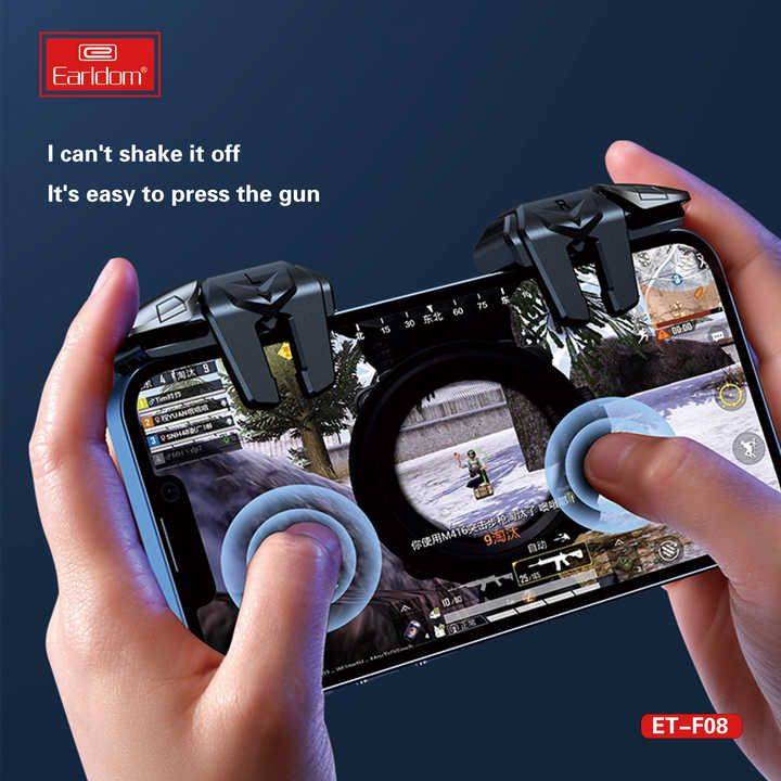 Earldom 6 Finger Mobile Game Trigger/Phone Gaming Controller F08