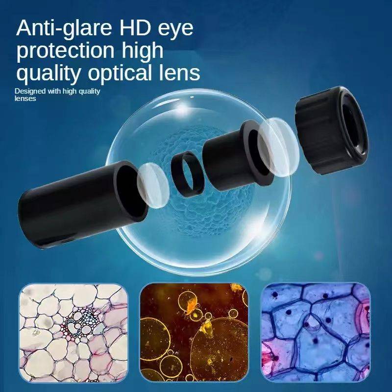 Children`s Science Biological 1200x Microscope Experiment