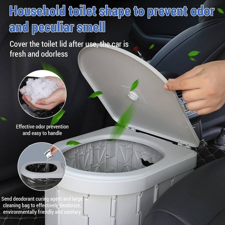 Portable Camping Handy Foldable Toilet for Travel