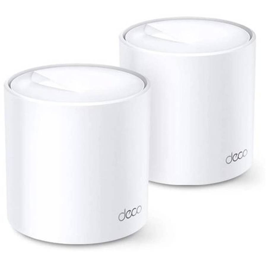 Tp-Link - Deco X10 (2 Pack) AX1500 Mesh Wi-Fi 6, Whole Home Coverage, Control - Tp-Link - Deco X1...