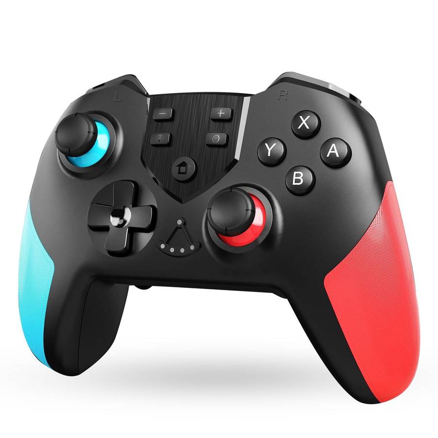 T-23 Double Shock Red/Blue Wireless Controller for Nintendo Switch & N Lite - No Retail Packaging
