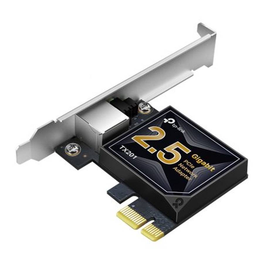 Tp-Link - TX201 2.5Gigabit PCIe Network Adapter - Tp-Link - TX201 2.5Gigabit PCIe Network Adapter