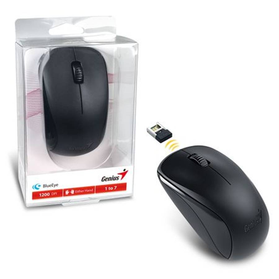 Genius - 2.4GHZ Wireless Blue Eye Sensor Mouse - Genius - 2.4GHZ Wireless Blue Eye Sensor Mouse