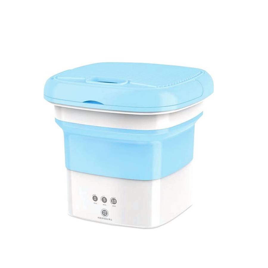 Portable Folding Laundry Semi-Automatic Clothes Washing Machine -