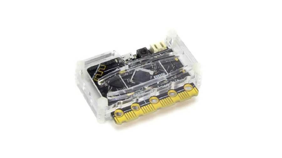 Kitronik (56102) Protective Case, Nylon, Clear, BBC micro:bit V1 & V2