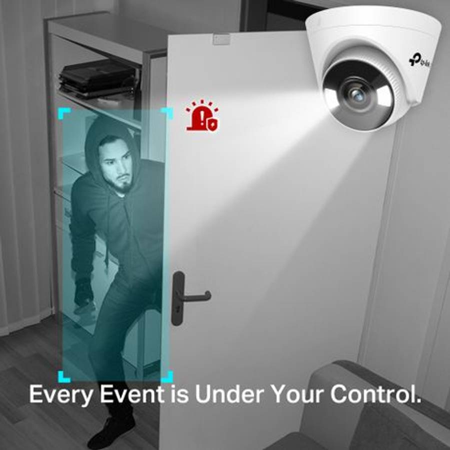 Tp-Link - TP Link Vigi C440-4 4MP Full-Color Turret Network Camera (4mm Lens) - Tp-Link - TP Link...