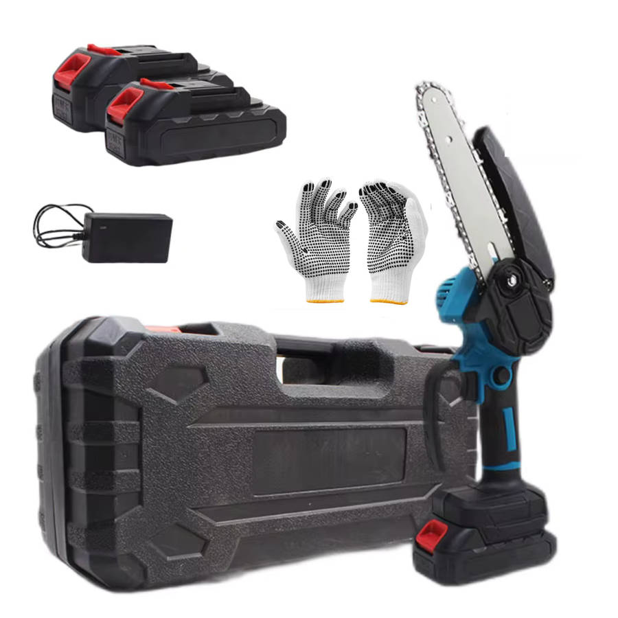 6 Inch Powerful Wireless Handheld Mini Chainsaw - Cordless Electric Saw
