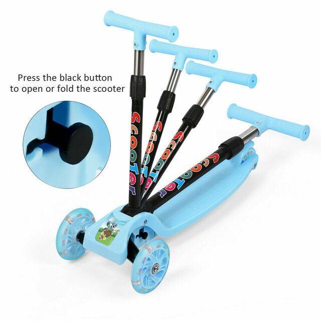 3 Wheel Portable Foldable Kids Scooter