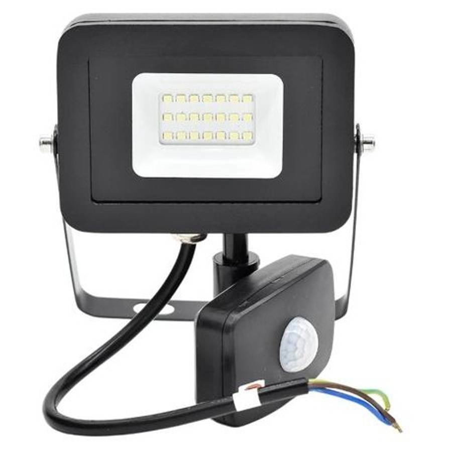 Waco - LED Floodlight 20 W6500K Slimline - With Sensor - Waco - LED Floodlight 20 W6500K Slimline...