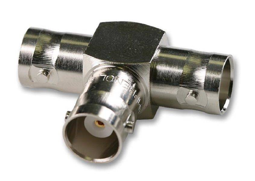 Amphenol (B8073A1-ND3G-75) RF / Coaxial Adapter, BNC, Plug, BNC, Jack