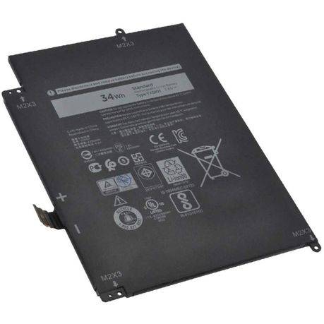 Battery for Dell Tablet Latitude 7285 - WYCVV, YX0XH