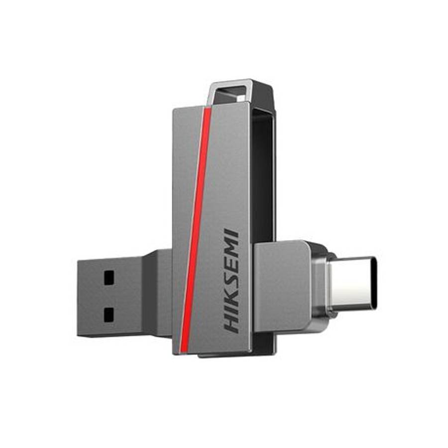 Hiksemi - Dual Slim 64GB USB3.2 Flash Drive - Hiksemi - Dual Slim 64GB USB3.2 Flash Drive