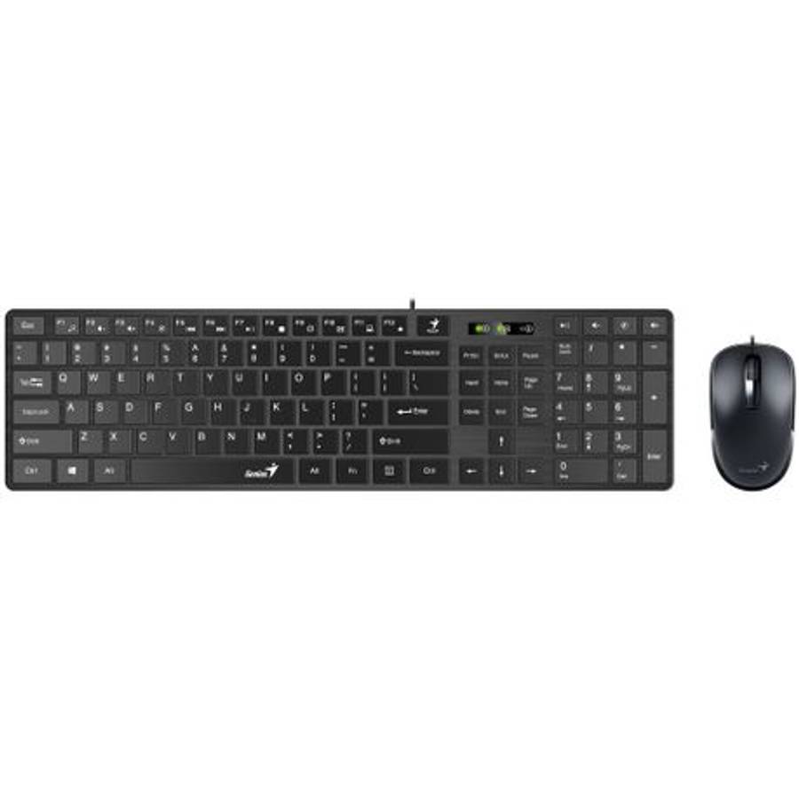 Genius - SlimStar C126 Keyboard and Mouse - Genius - SlimStar C126 Keyboard and Mouse
