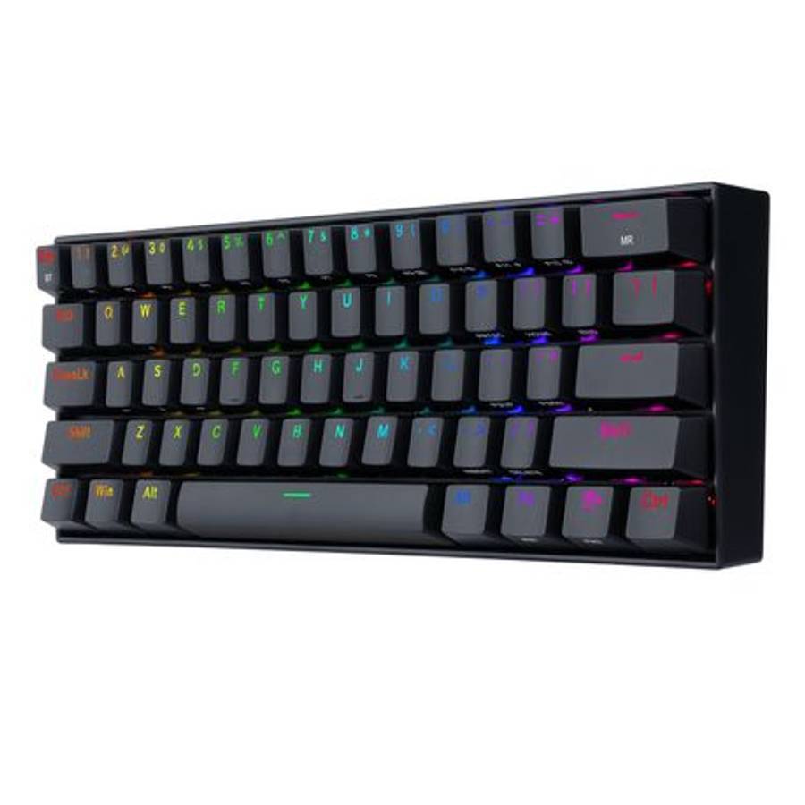 Redragon - Draconic PRO Mechanical 60% Wireless RGB Gaming Keyboard - Black - Redragon - Draconic...