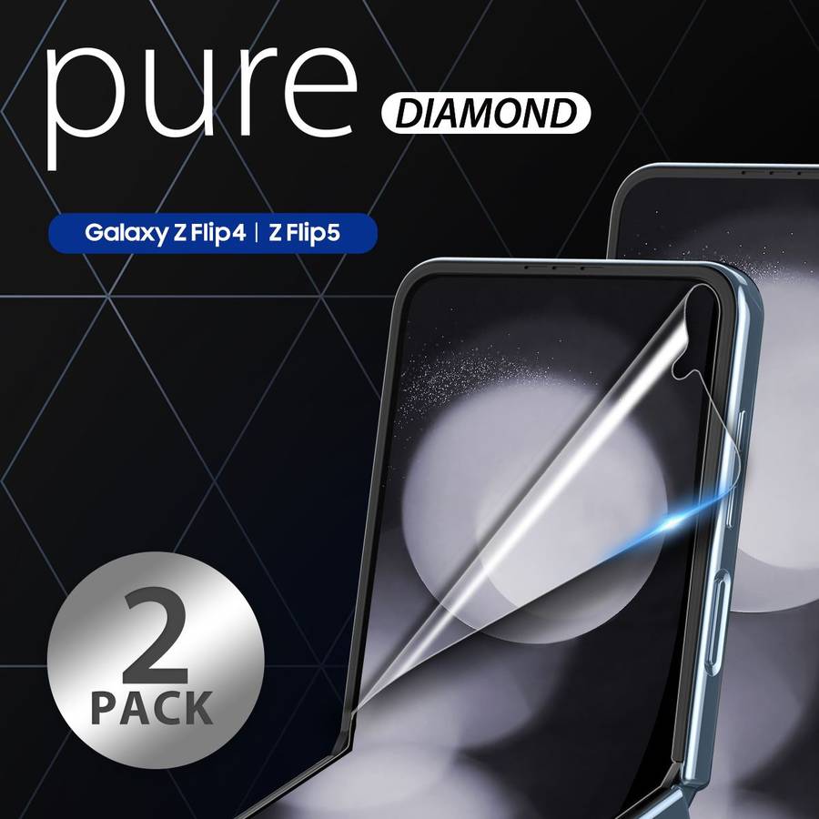 Hydrogel TPU screen protector for Samsung Z Fold5 pack of 2