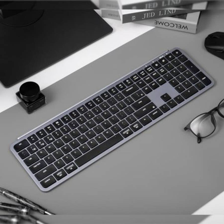 Keychron B6 Pro Ultra-Slim 100% Wireless Keyboard - Space Grey - Keychron B6 Pro Ultra-Slim 100% ...