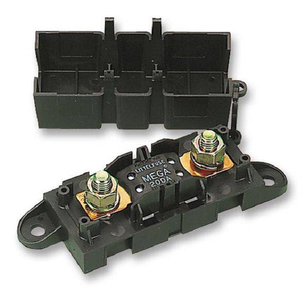 Littelfuse (02981001ZXT) Fuseholder, Bolt Down, 500A, MEGA