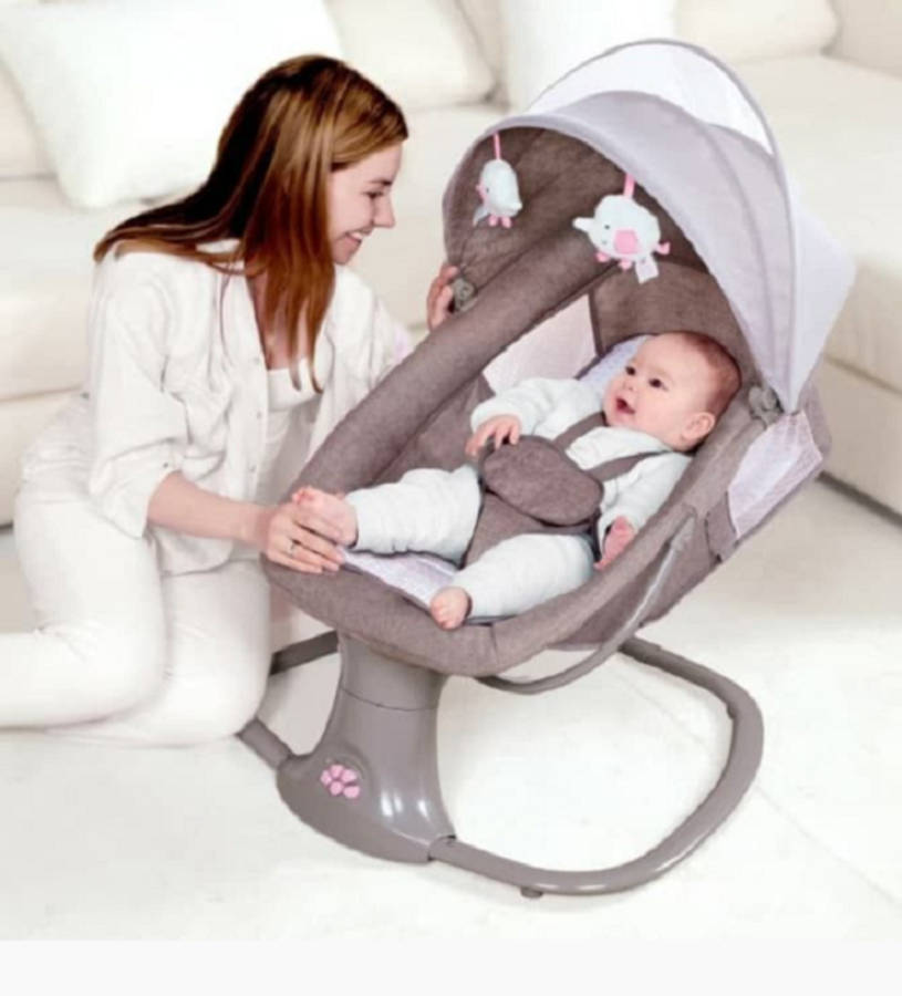 Mastela - 3-in-1 Deluxe Multi-Functional Bassinet Pink