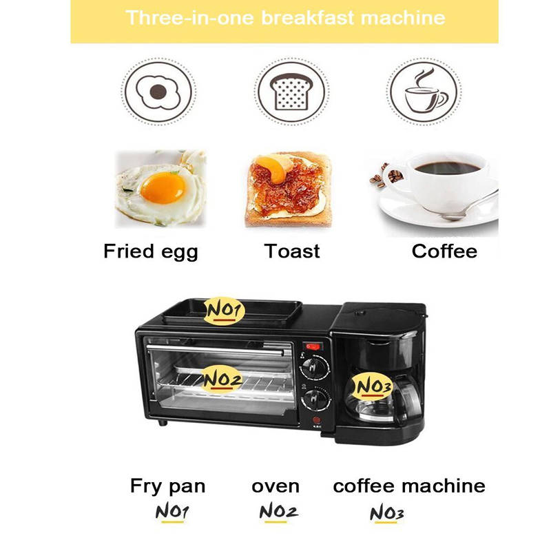 3 In 1 Multifunctional Electric Breakfast Maker