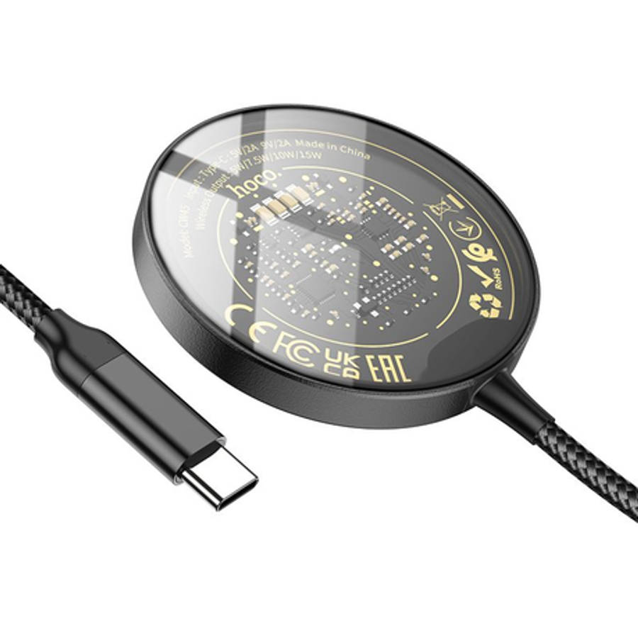 HOCO CW45 Transparent Magnetic Wireless Charger