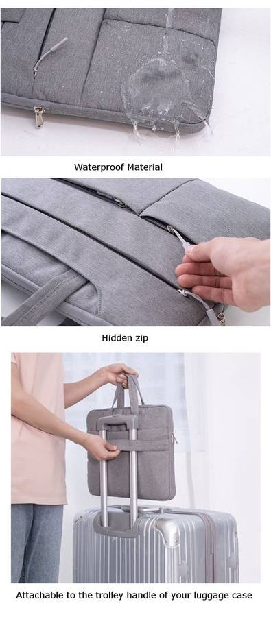 Olive Tree - Slim Notebook Laptop Protective Carry Case 15.4- Peach