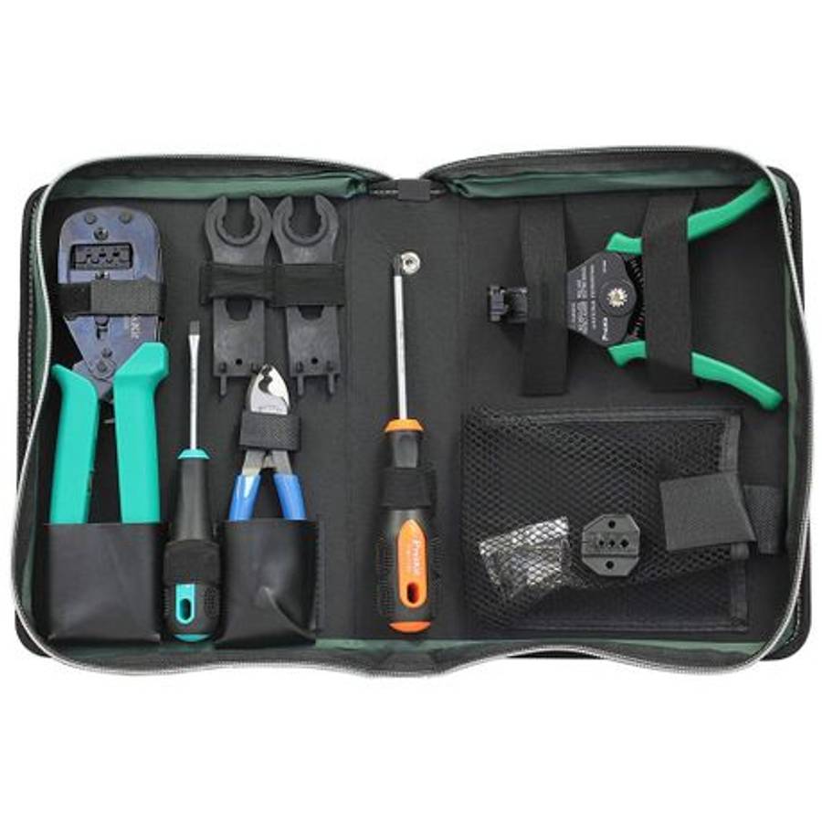 Proskit - PRK PK-2061 Solar MC3 & MC4 Crimping Tool Kit for Efficient Installations - Proskit - P...