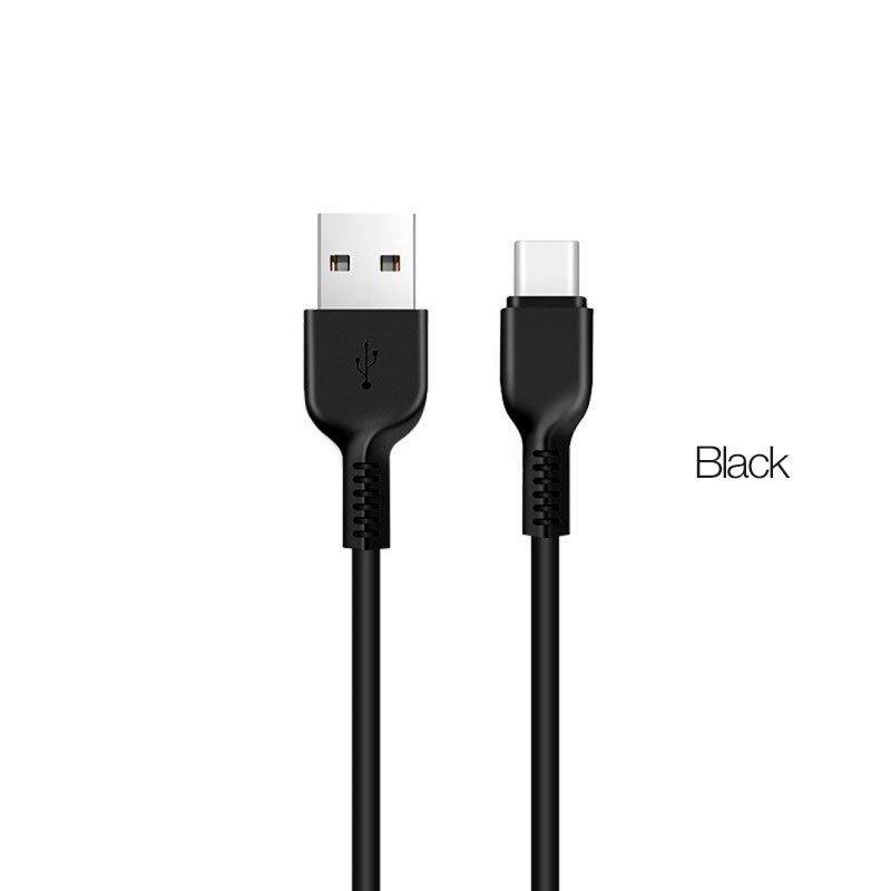Hoco 3m Type-C cable-Black