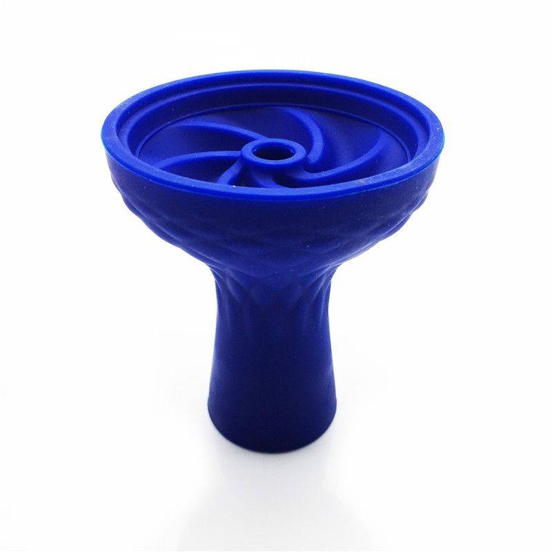 Large Silicone Hookah Head With Waves