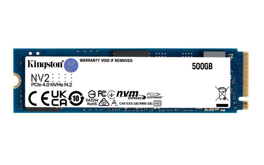 BRAND NEW SEALED KINGSTON NV2 PCIE 4.0 500GB NVME SSD