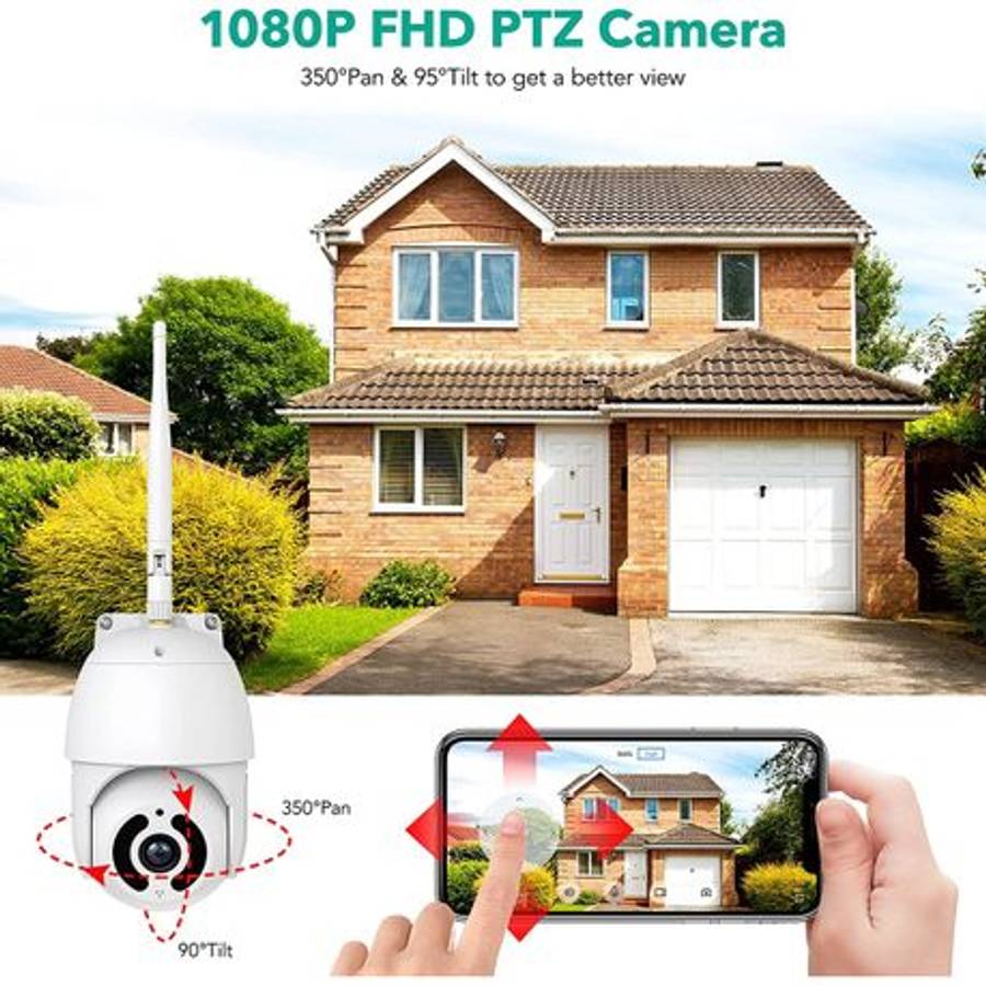 Smart Wifi Outdoor PTZ Camera