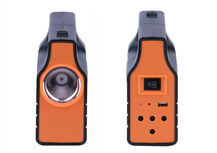 Solar Generator PowerBank USB Charging with Solar Panel - Multifunction Solar Lighting Kit