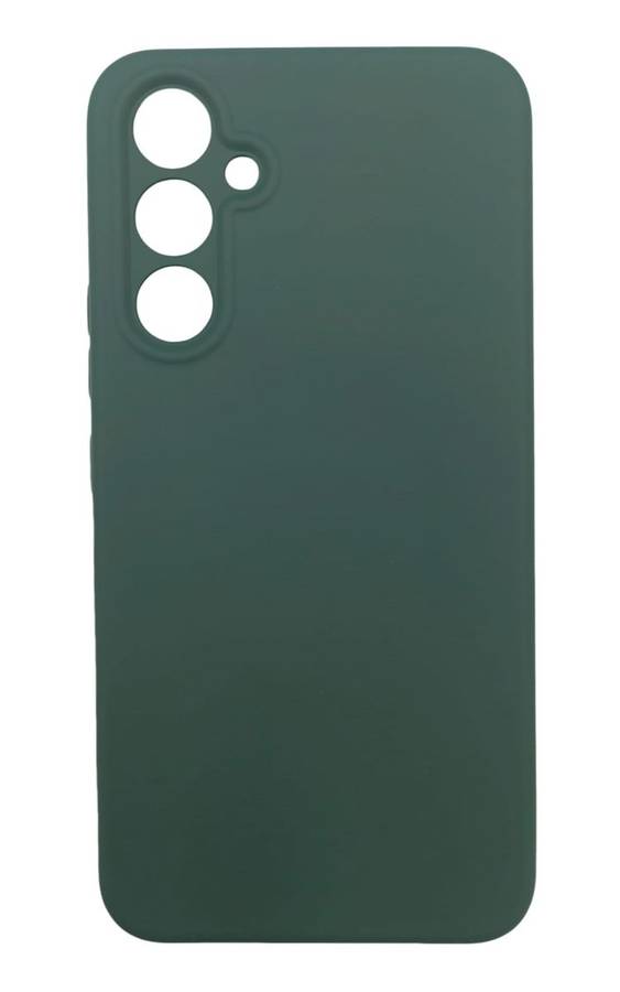 Silicone Black & Dark Green Cover for Samsung Galaxy A14/A24/A34/A54/ 2Pack