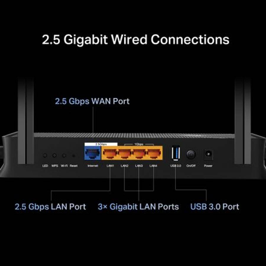 Tp-Link - TP Link BE3600 Dual-Band Wi-Fi 7 Router Archer BE230 - Tp-Link - TP Link BE3600 Dual-Ba...
