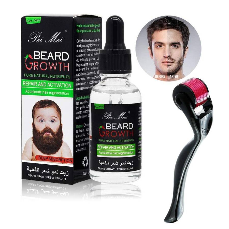Beard Care Products and Derma Roller