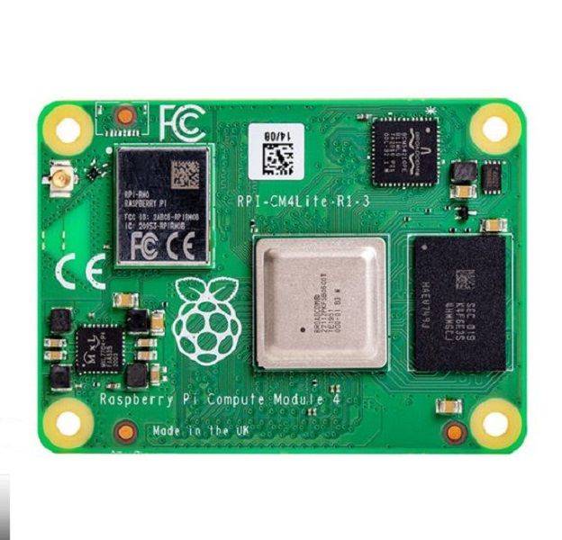 Raspberry-Pi (CM4108000) Compute Module 4 Lite, 8GB RAM, WiFi