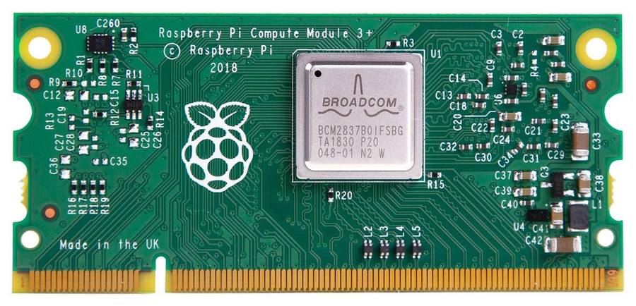 Raspberry Pi CM3+/32GB Single Board Computer, Compute Module 3 +