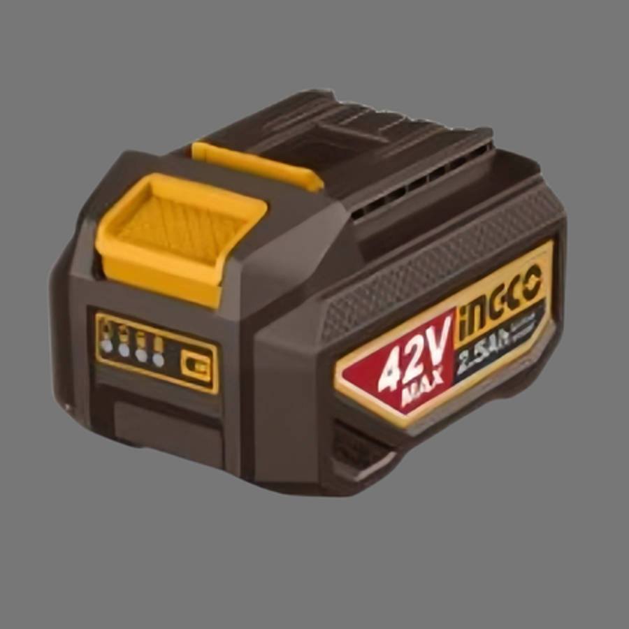 Ingco - 2.5Ah Battery Pack Lithium-Ion (42V) - P42M Series - Ingco - 2.5Ah Battery Pack Lithium-I...