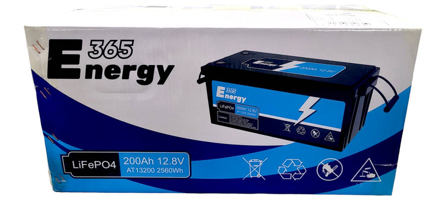 365 Energy 200ah 12.8v LifePo4 /Lithium Battery / Superior Quality